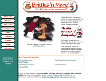 Tablet Screenshot of brittles-n-more.com
